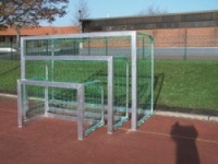 Branka na street fotbal 1,8x1,2m, hl. 0,7m, vč. sítě 45mm